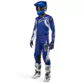 Motokrosový dres Alpinestars Fluid Lucent blue ray/white