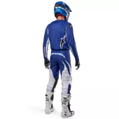 Motokrosový dres Alpinestars Fluid Lucent blue ray/white