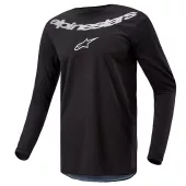 MX dres Alpinestars Fluid graphite black/silver