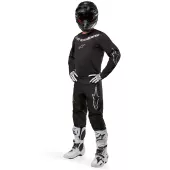 MX dres Alpinestars Fluid graphite black/silver