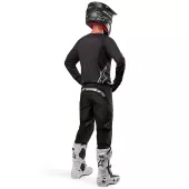 MX dres Alpinestars Fluid graphite black/silver