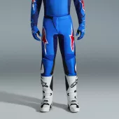 MX kalhoty Alpinestars Fluid Grid blue/red