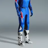 MX kalhoty Alpinestars Fluid Grid blue/red