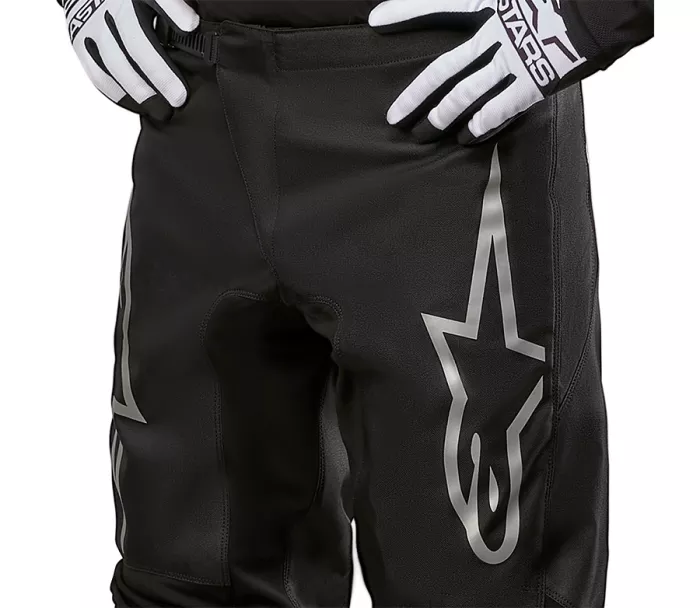 MX kalhoty Alpinestars Fluid graphite black/silver