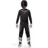 MX kalhoty Alpinestars Fluid graphite black/silver