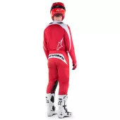 Motokrosové kalhoty Alpinestars Fluid Narin red/white