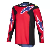 Dres na motokros Alpinestars Fluid Grid red/black/purple