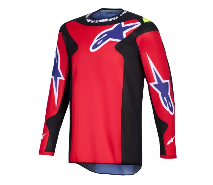 Dres na motokros Alpinestars Fluid Grid red/black/purple