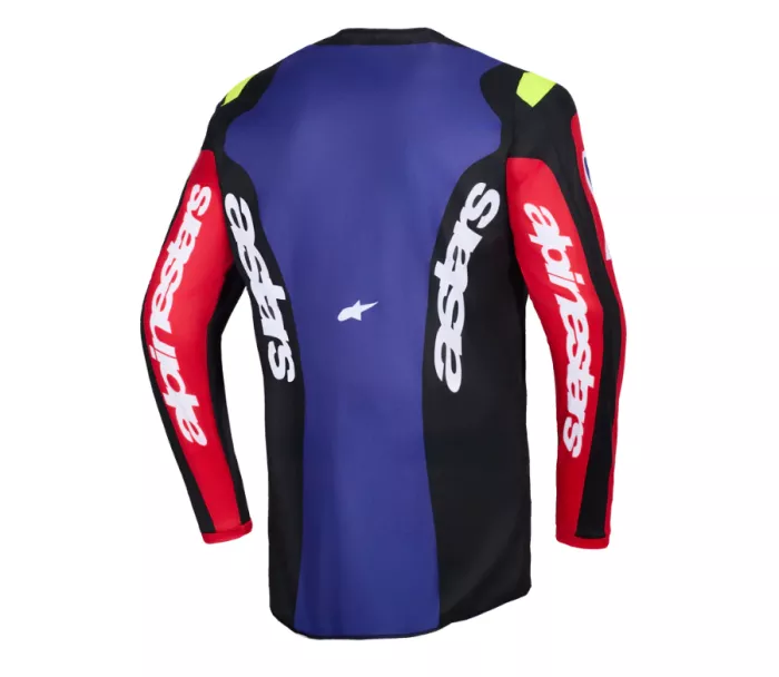 Dres na motokros Alpinestars Fluid Grid red/black/purple