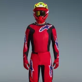 Dres na motokros Alpinestars Fluid Grid red/black/purple