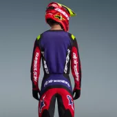 Dres na motokros Alpinestars Fluid Grid red/black/purple