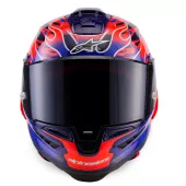 Závodní helma Alpinestars  Supertech R10 Flyte purple/red glossy