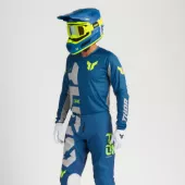 Motokrosová helma Thor Fleet Forge blue