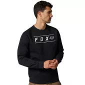 Mikina Fox Pinnacle Crew Fleece Black/White