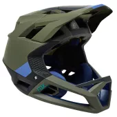 Helma Fox Proframe Blocked Helmet olive green