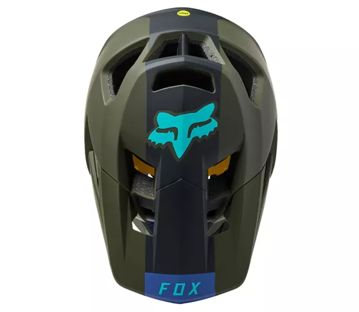 Helma Fox Proframe Blocked Helmet olive green vel. M