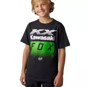 Dětské tričko Fox Youth X Kawi Ss Tee - Black