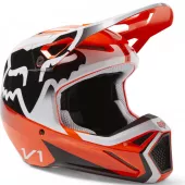 Dětská motokrosová helma Fox Yth V1 Leed Helmet Dot/Ece Fluo Orange