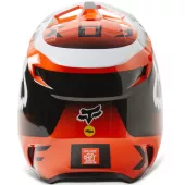 Motokrosová helma Fox V1 Leed Helmet Dot/Ece Fluo Orange