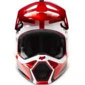 Motokrosová helma Fox V1 Leed Helmet Dot/Ece - Fluorescent Red