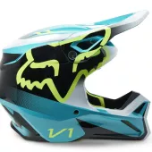 Motokrosová helma Fox V1 Leed Helmet Dot/Ece - Teal