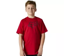 Dětské tričko Fox Youth Legacy Ss Tee - Flame Red