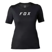 Dámský MTB dres Fox Ranger Ss Jersey Moth - Black