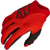 Motokrosové rukavice Fox Pawtector Glove - Fluorescent Red