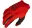 Motokrosové rukavice Fox Pawtector Glove - Fluorescent Red