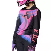 Dámský motokrosový dres Fox Wmns 180 Toxsyk Jersey Black/Pink