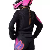 Dámský motokrosový dres Fox Wmns 180 Toxsyk Jersey Black/Pink