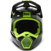 Motokrosová helma Fox  V1 Xpozr Helmet Dot/Ece Black/Grey