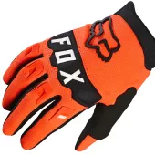 Dětské motokrosové rukavice Fox Yth Dirtpaw Glove Fluo Orange