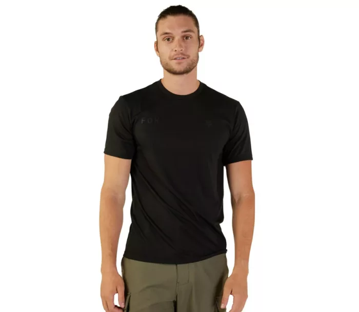 Tričko Fox 31890-001 Wordmark Ss Tech Tee - Black