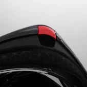 Překlápěcí helma XRC Fronter black glossy