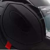 Překlápěcí helma XRC Fronter black matt