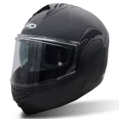 Překlápěcí helma XRC Fronter black matt