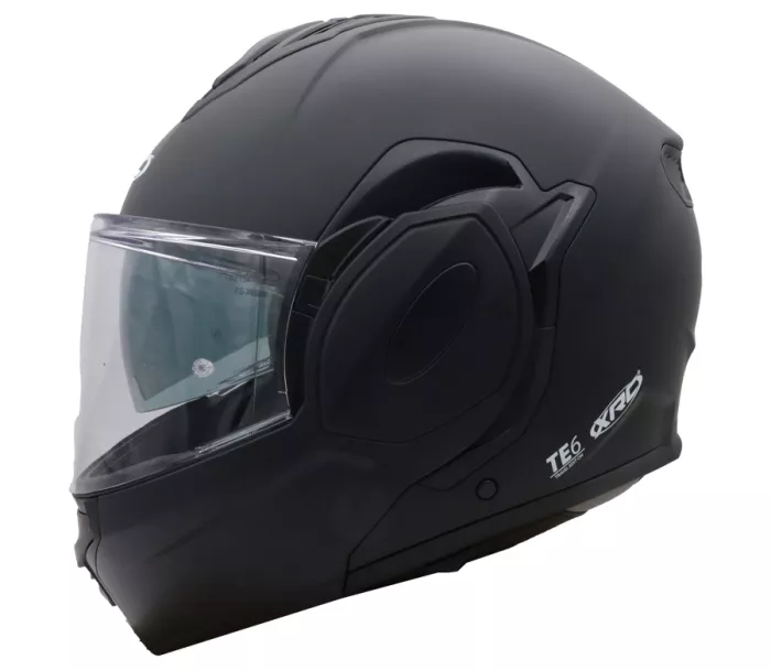 Překlápěcí helma XRC Fronter black matt