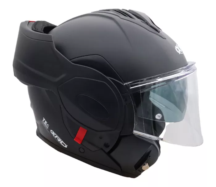 Překlápěcí helma XRC Fronter black matt