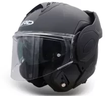 Překlápěcí helma XRC Fronter black matt