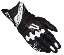 Kožené rukavice Alpinestars GP Plus R V3 black/white