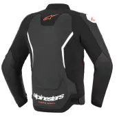 Kožená bunda Alpinestars GP Force V2 black/white