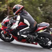 Dvoudílná kožená kombinéza Alpinestars GP Force Luvr black/white/red fluo