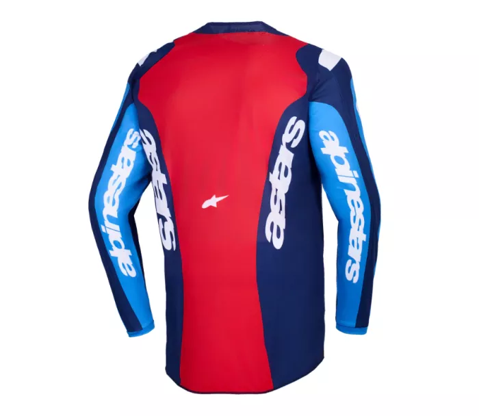 Motokrosový dres Alpinestars Fluid Grid blue/red