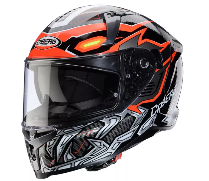 Integrální helma Caberg Avalon X Gurkha black/grey/orange fluo