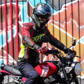 Bunda na moto XRC Haderg 2.0 red/blk/fluo/grey
