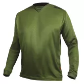 Pánský dres Nabajk Hainey long sleeve khaki