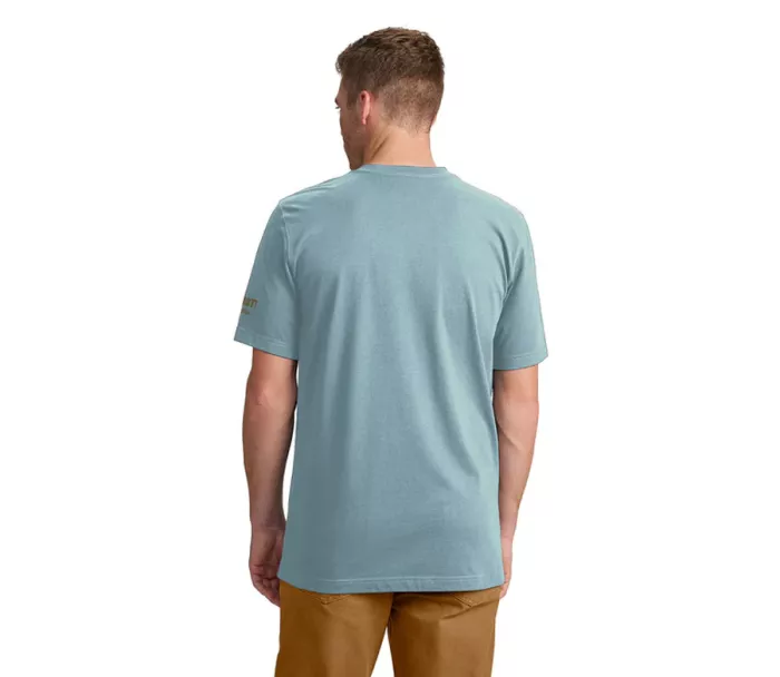 Tričko CARHARTT Hamilton Graphic S/S summer blue