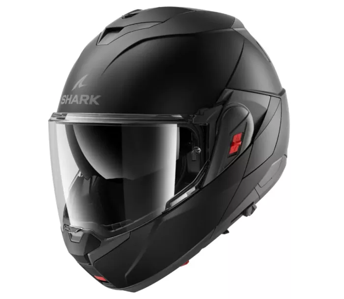 Překlápěcí helma Shark KMA OXO BLANK Mat