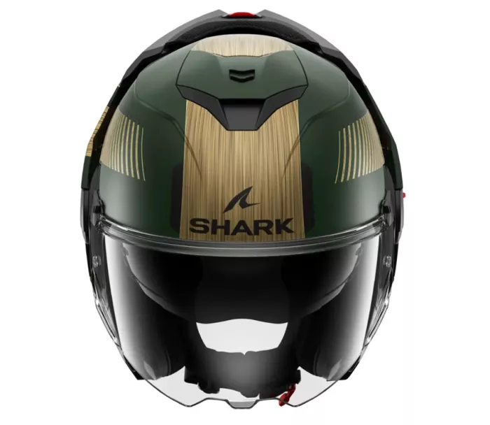 Překlápěcí helma na moto Shark GUQ OXO SIKTER Mat